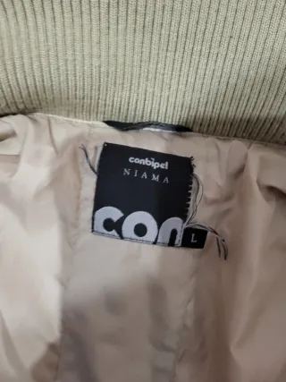 Giubbotto piumino donna beige