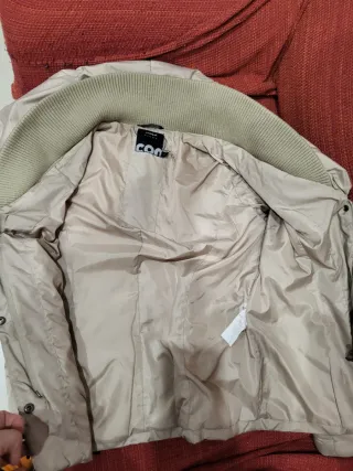 Giubbotto piumino donna beige