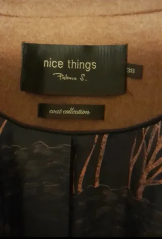 Cappotto cammello lungo