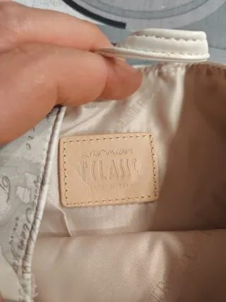 Pochette ALVIERO MARTINI con stampa mappa