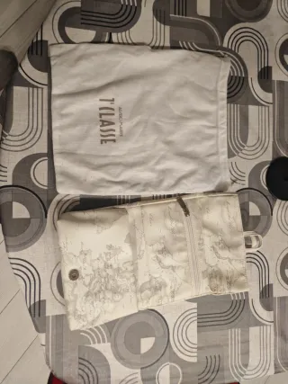 Pochette ALVIERO MARTINI con stampa mappa