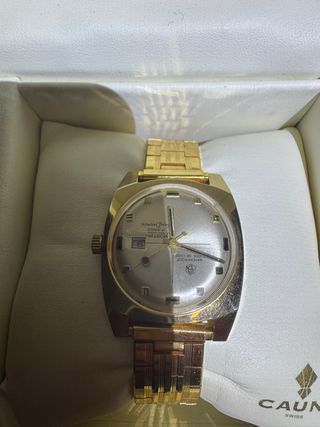Reloj Mortima Automático Dorado
