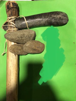 Hachas de piedra