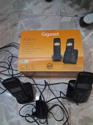 Gigaset A120 Duo Teléfono Inalámbrico