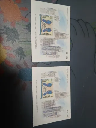 Centenario Cuerpo Correos Prueba Lujo