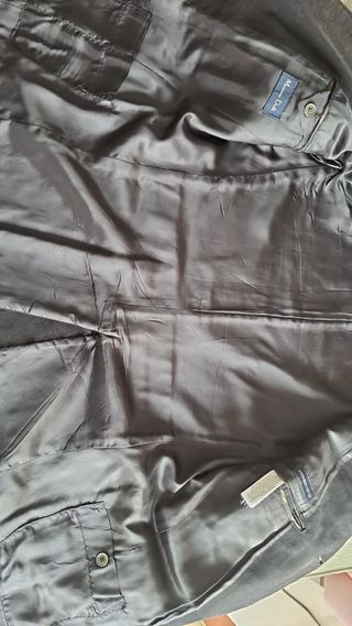 Chaqueta Americana Massimo Dutti Azul Marino Talla