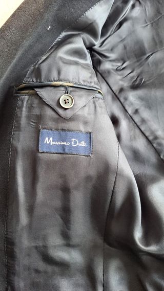 Chaqueta Americana Massimo Dutti Azul Marino Talla