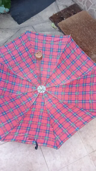 Paraguas plegable estampado