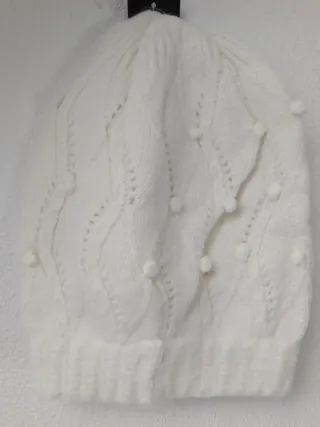 Gorro blanco holgado Walking Company