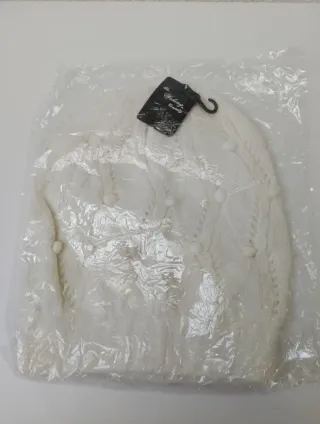 Gorro blanco holgado Walking Company