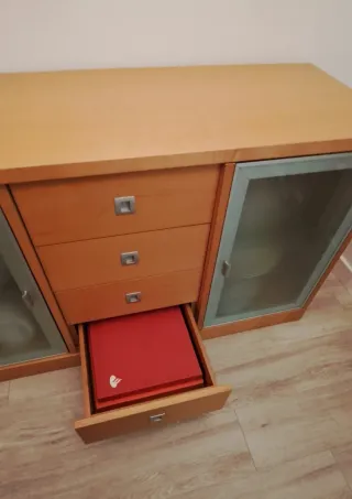 Conjunto Muebles Salón Madera