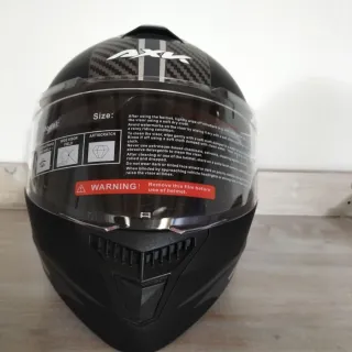 Casco Integral Modular Homologado Negro Mate.