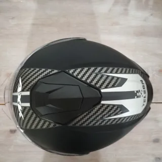 Casco Integral Modular Homologado Negro Mate.