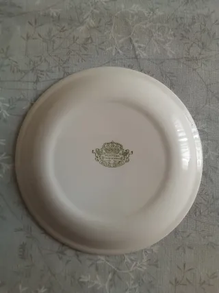 Platos de porcelana Pontesa con barcos