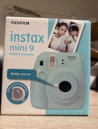 Cámara Fujifilm Instax Mini 9 Turquesa