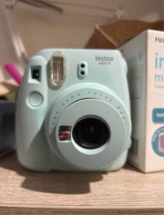Cámara Fujifilm Instax Mini 9 Turquesa