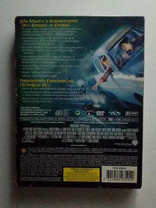 DVD Harry Potter y la Cámara Secreta
