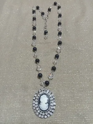 Collana cammeo artigianale stile retrò SCONTO 60%