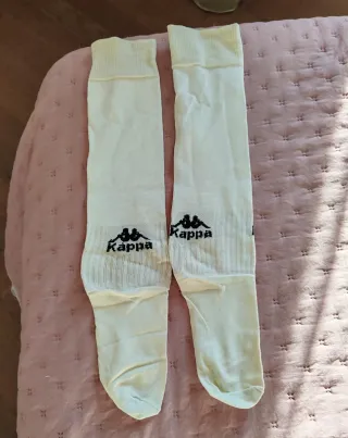 Calzettoni Kappa Vintage Calcio/Sport Bianchi