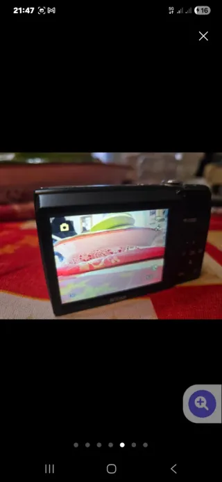 Nikon Coolpix Fotocamera Digitale Argento