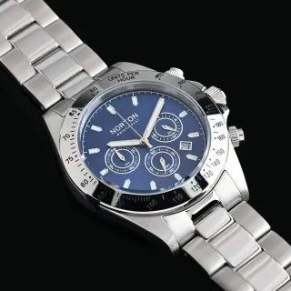 Reloj NORTON TENAX Cronógrafo Azul/Plata