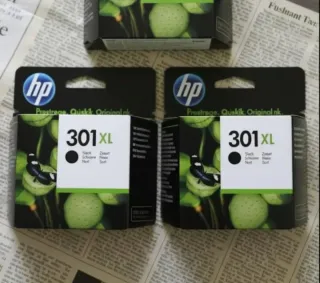 2 Cartuchos HP 301 XL Negros Originales