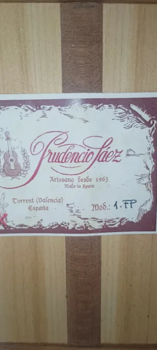 Guitarra Flamenca Prudencio Sáez 22 - 1FP