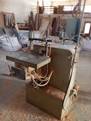 Escopleadora Neumática Automática Muebles