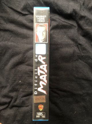 VHS Difícil de Matar (Steven Seagal)