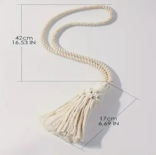 Borla sujetadora cortinas