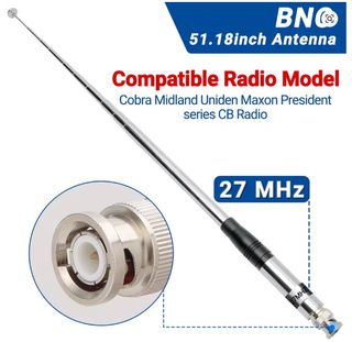 Antena CB 27 MHz BNC 51.18 Telescópica