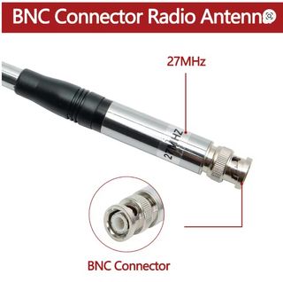 Antena CB 27 MHz BNC 51.18 Telescópica