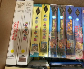 Colección VHS Disney Clásicos (Español)