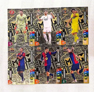 Set 6 carte Adrenalyn LaLiga Momentum 2024/25