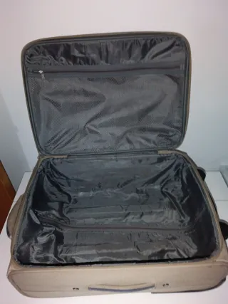 Maleta de cabina beige