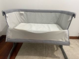 Minicuna colecho Chicco Next 2 Me 2 Gris