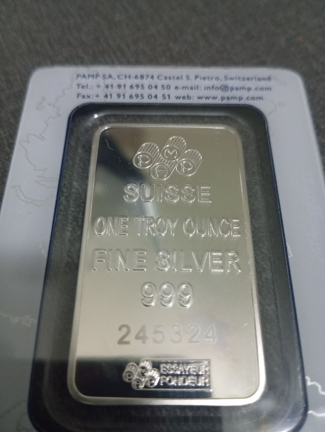 ¡PIEZA DE PLATA DE 1 ONZA TROY!