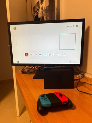 Nintendo Switch Completa Roja y Azul