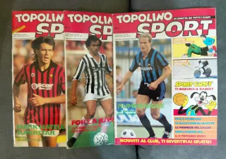 3 ALBI Topolino Sport numeri 1 - 2 - 3