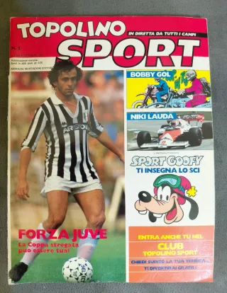 3 ALBI Topolino Sport numeri 1 - 2 - 3