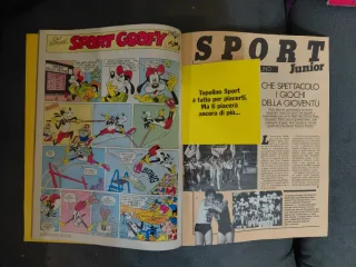 3 ALBI Topolino Sport numeri 1 - 2 - 3