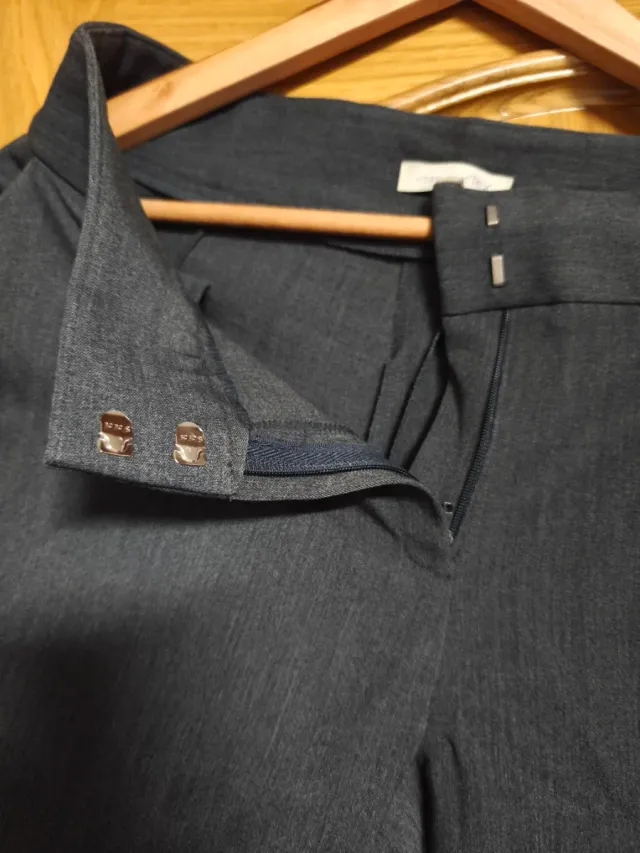 Pantalón gris mujer Talla 40