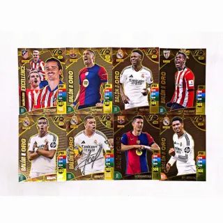 Set 8 carte Adrenalyn LaLiga Balon de Oro