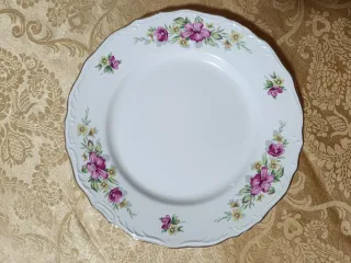 Servizio piatti vintage porcellana floreale