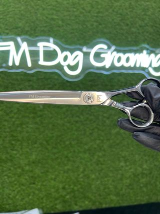 Tijera Peluquería Canina Recta 8”