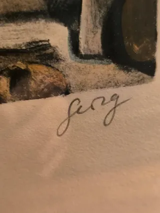 Grabado JF Millet 1955