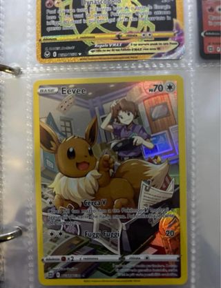 Lotto Pokémon Rayquaza VMax Entei V Eevee