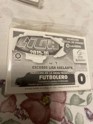Cromos Liga BBVA 2015-16 Panini