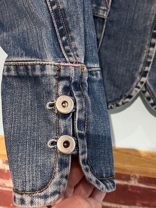 Chaqueta tejana mujer