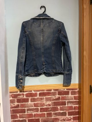 Chaqueta tejana mujer